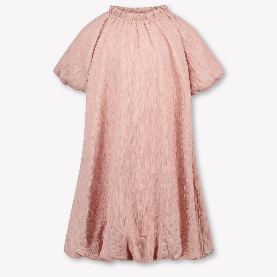 Donsje Amsterdam Dilan Kids Girls Dress In Old Pink
