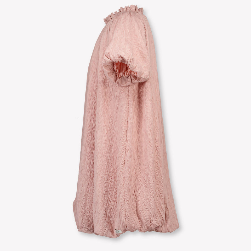 Donsje Amsterdam Dilan Kids Girls Dress In Old Pink