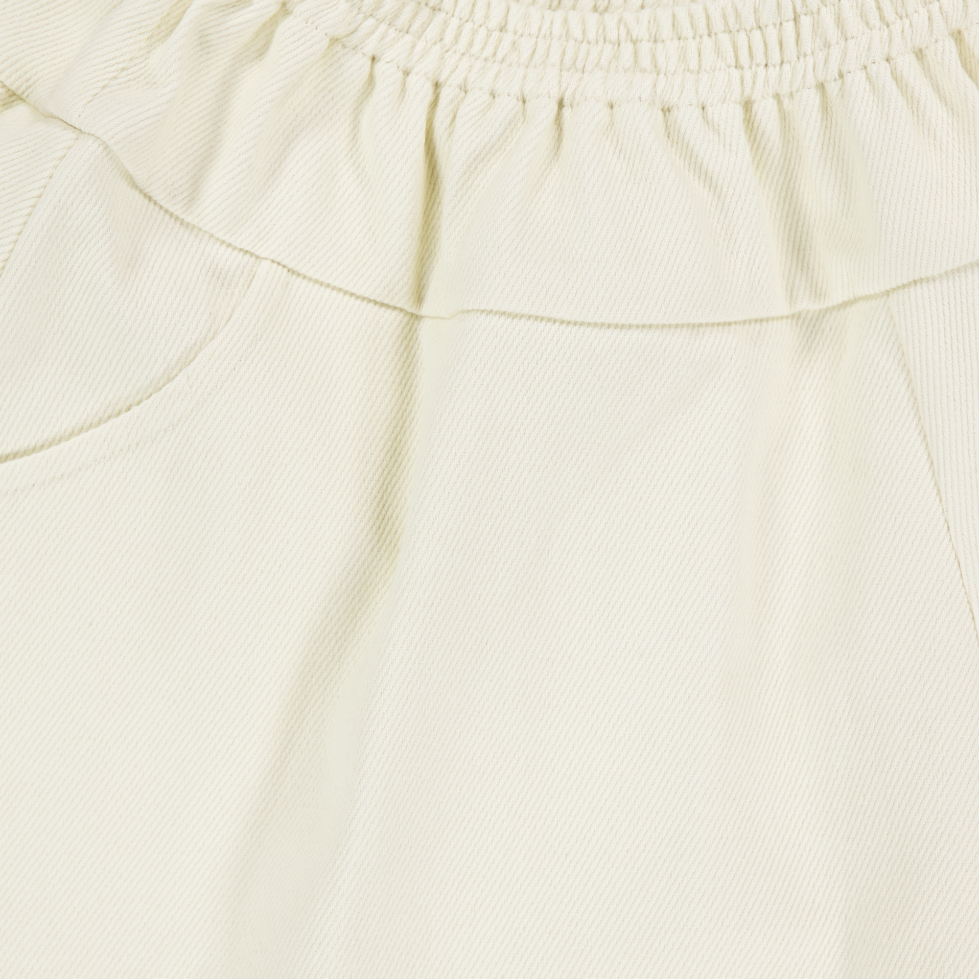 Donsje Amsterdam Mazena Kinder Chicas pantalones cortos en Beige claro