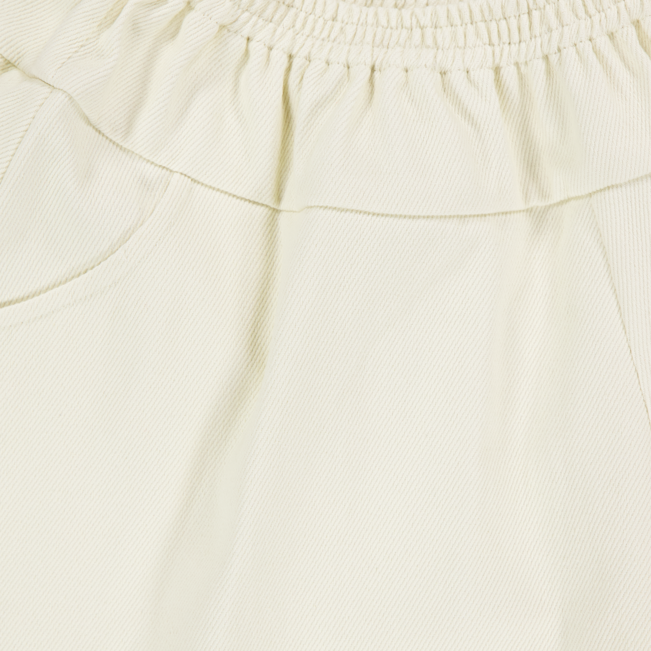 Donsje Amsterdam Mazena Kinder Ragazze Pantaloncini dentro Beige Chiaro