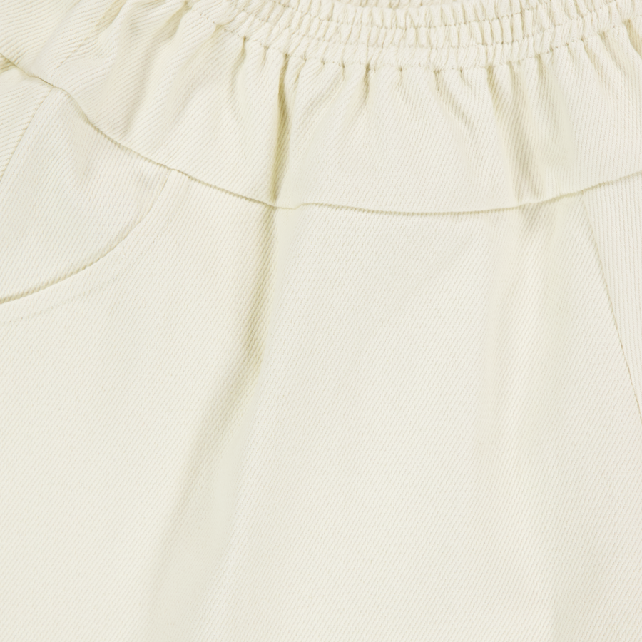Donsje Amsterdam Mazena Kinder Ragazze Pantaloncini dentro Beige Chiaro