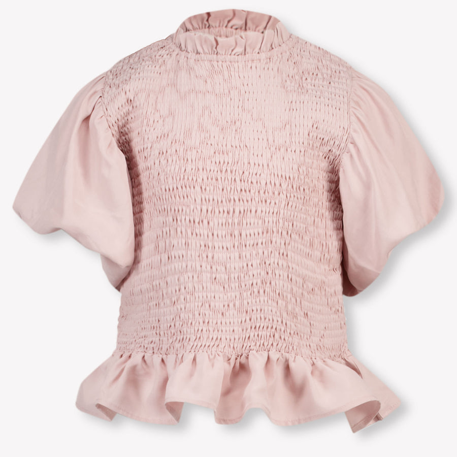 Donsje Amsterdam Sorien Kinder Ragazze Maglietta dentro Rosa Chiaro