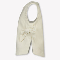 Donsje Amsterdam Veeri Kinder Ragazze Maglietta dentro Beige Chiaro