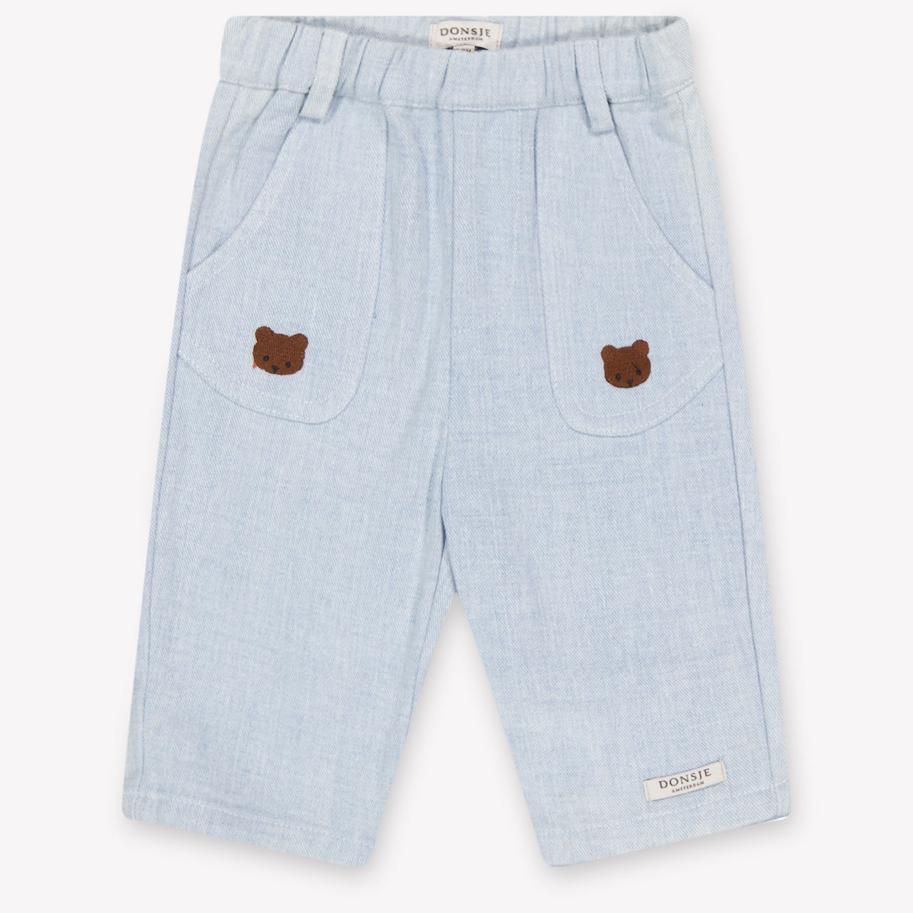 Donsje Amsterdam Kassim Baby Ragazzi Jeans Dentro Azzurro