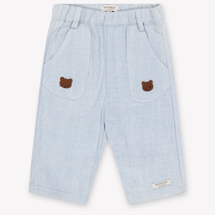 Donsje Amsterdam Kassim Baby Ragazzi Jeans Dentro Azzurro