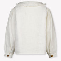 Donsje Amsterdam Luikje Kinder Ragazze Camicetta dentro Off White