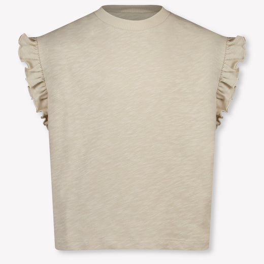 Donsje Amsterdam Nuriel Kinder Mädchen T-Shirt In Helles Beige