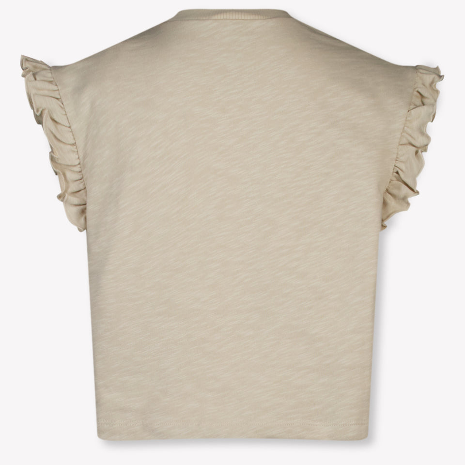 Donsje Amsterdam Nuriel Kinder Mädchen T-Shirt In Helles Beige