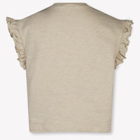 Donsje Amsterdam Nuriel Kinder Ragazze Maglietta dentro Beige Chiaro
