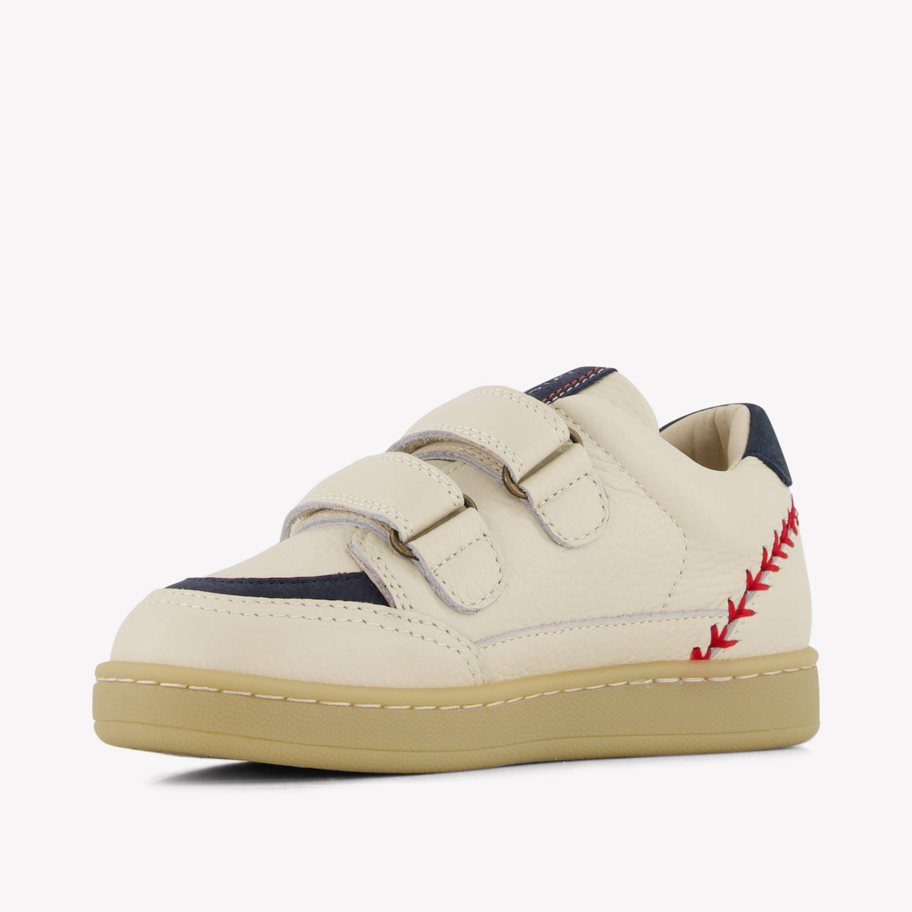 Donsje Amsterdam Ronan Garçons Baskets en blanc cassé
