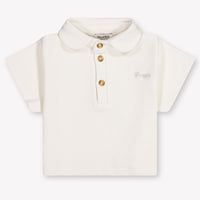 Donsje Amsterdam bebé ivelle Chicas polo en Blanco Roto