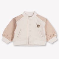 Donsje Amsterdam bebe noal Chicas Cárdigan en Rosa claro