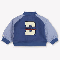 Donsje Amsterdam bebe noal Chicos Cárdigan en Azul Sscuro