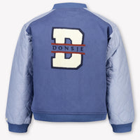 Donsje Amsterdam Noal Kinder Ragazzi Cardigan dentro Blu Scuro