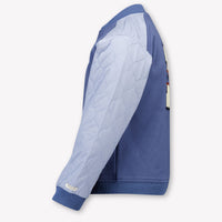 Donsje Amsterdam Noal Kinder Ragazzi Cardigan dentro Blu Scuro