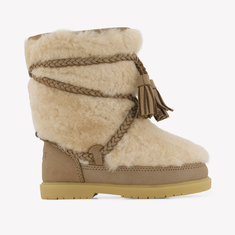 Donsje Amsterdam Chicas Botas adentro Beige