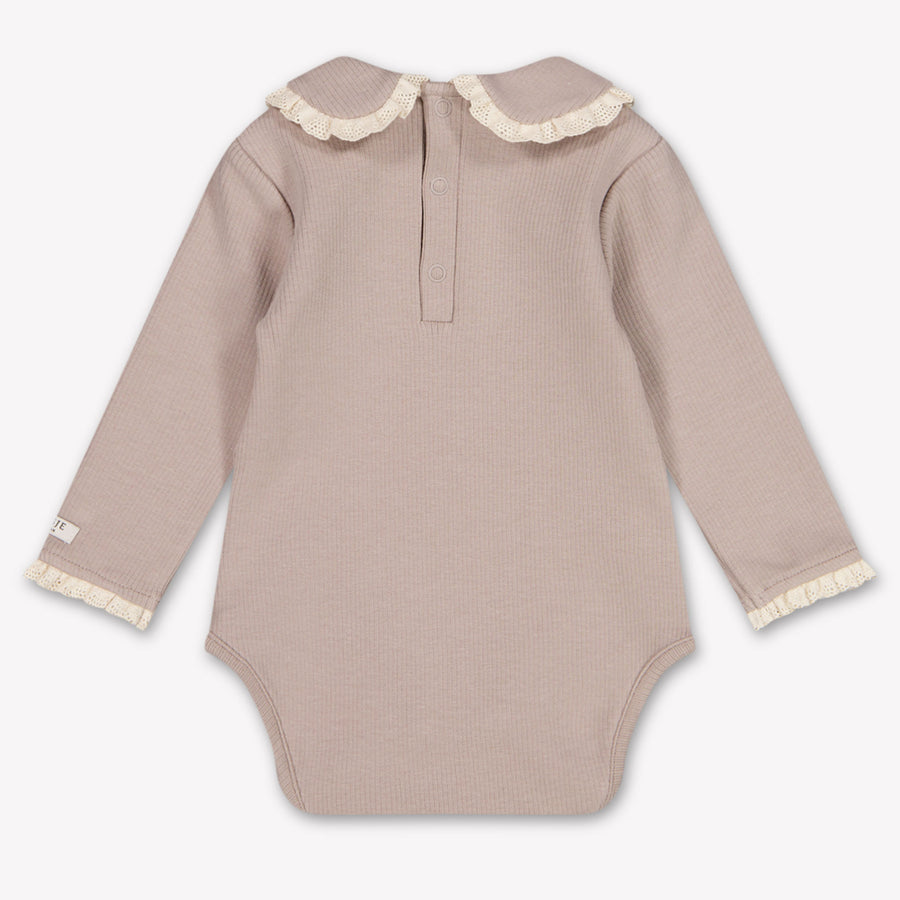Donsje Amsterdam Régime bébé Filles Barboteuse Gris