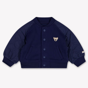 Donsje Amsterdam bebe noal Chicos Cárdigan en Navy