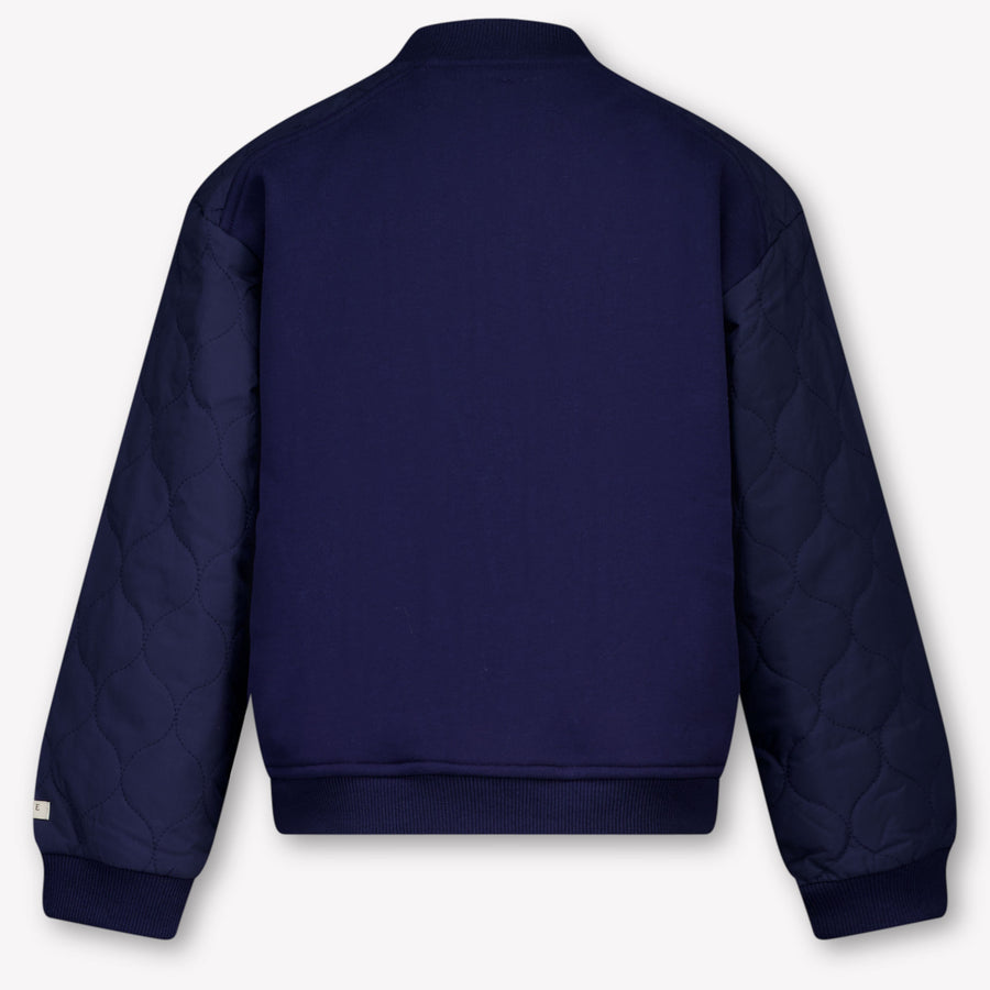 Donsje Amsterdam Noal Kinder Ragazzi Cardigan dentro Navy