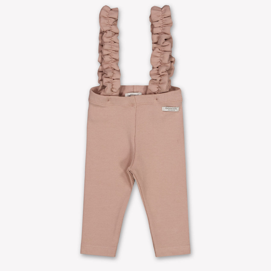 Donsje Amsterdam Enzi Baby Girls Legging in Dusty Pink