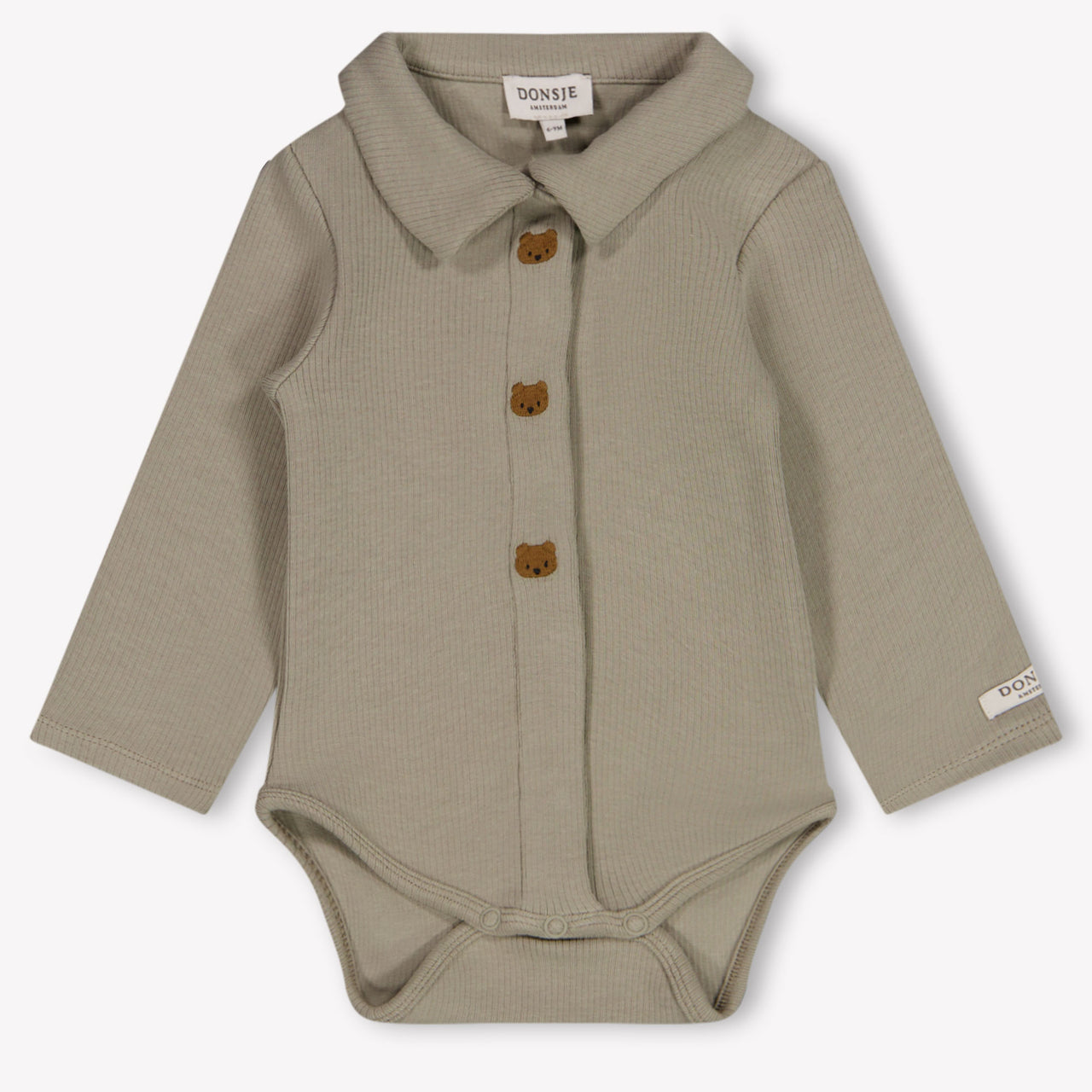 Donsje Amsterdam Bébé finlandais Garçons Barboteuse Vert-Clair