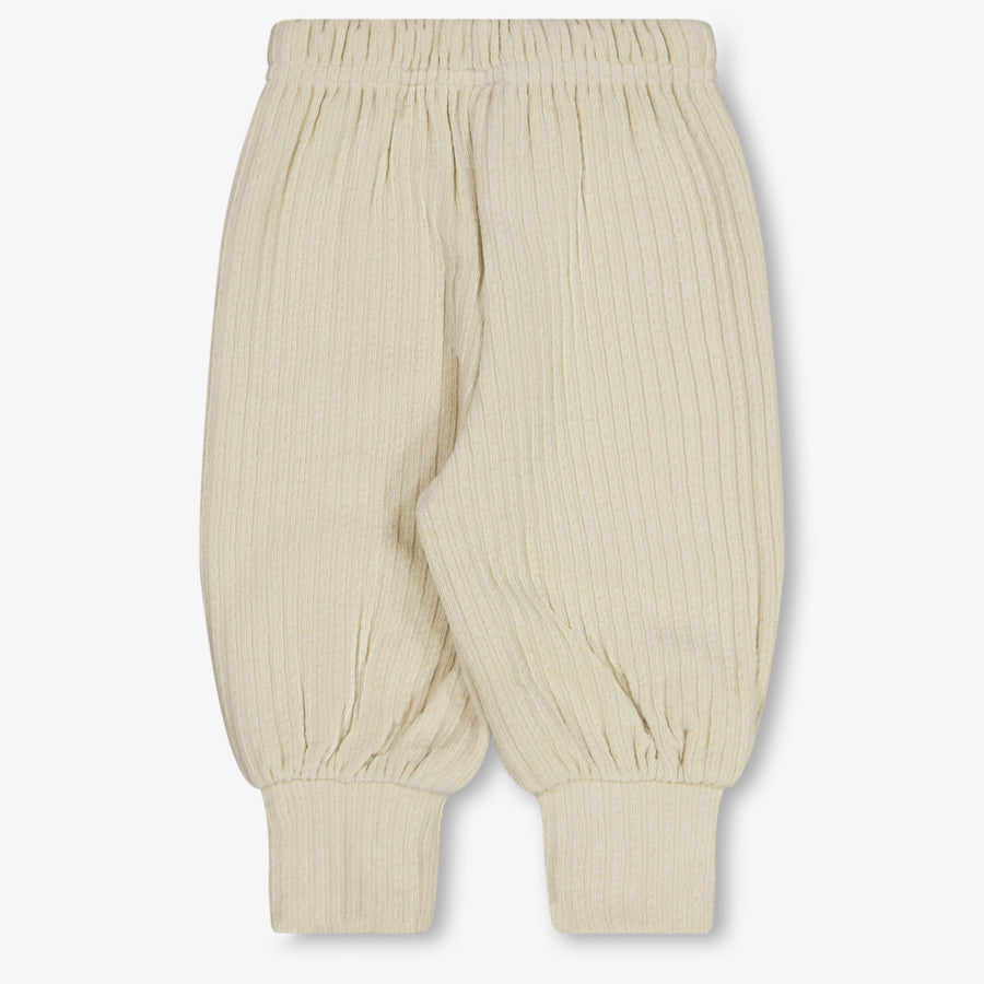 Donsje Amsterdam Yipie bébé Filles Pantalon dedans Beige Clair