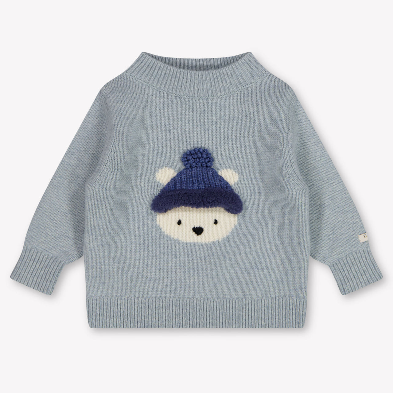 Donsje Amsterdam Denn Baby Jungen Pullover rein Blau