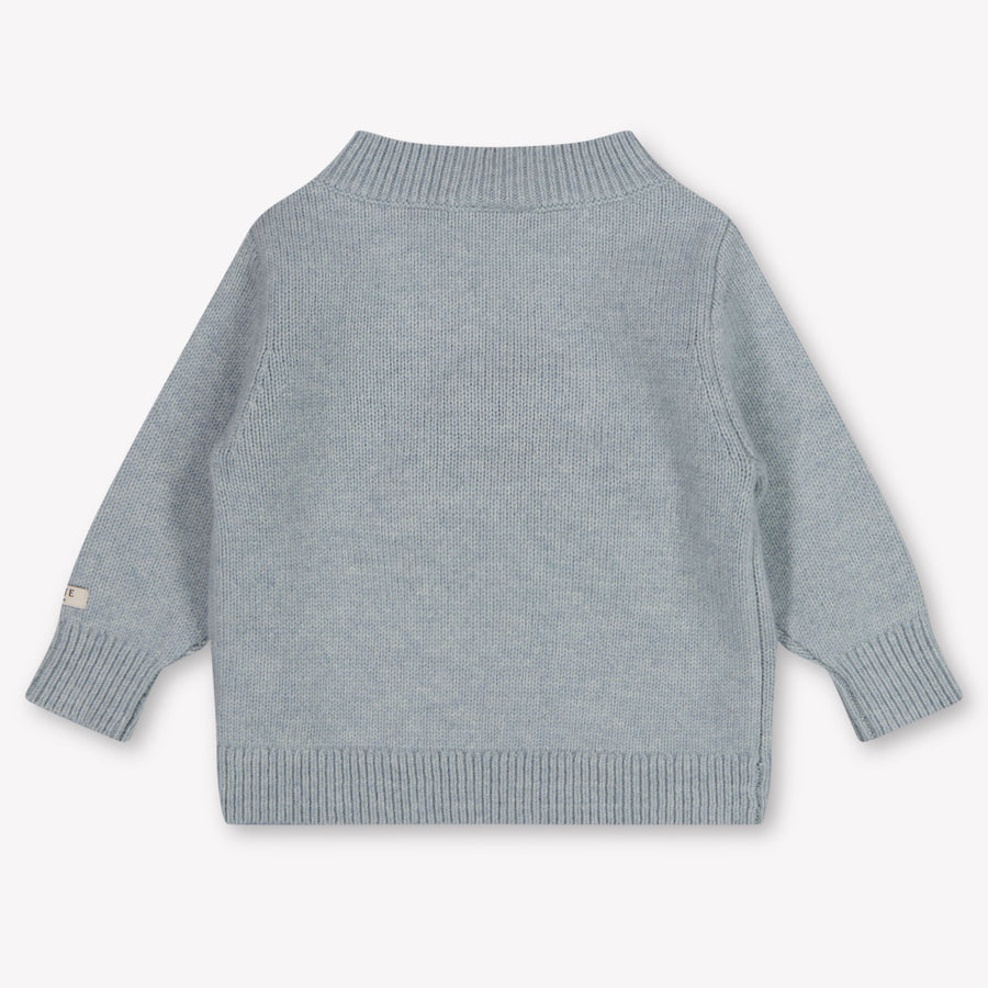 Donsje Amsterdam Denn Baby Jungen Pullover rein Blau