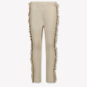 Donsje Amsterdam niños Chicas Leggings En Beige claro