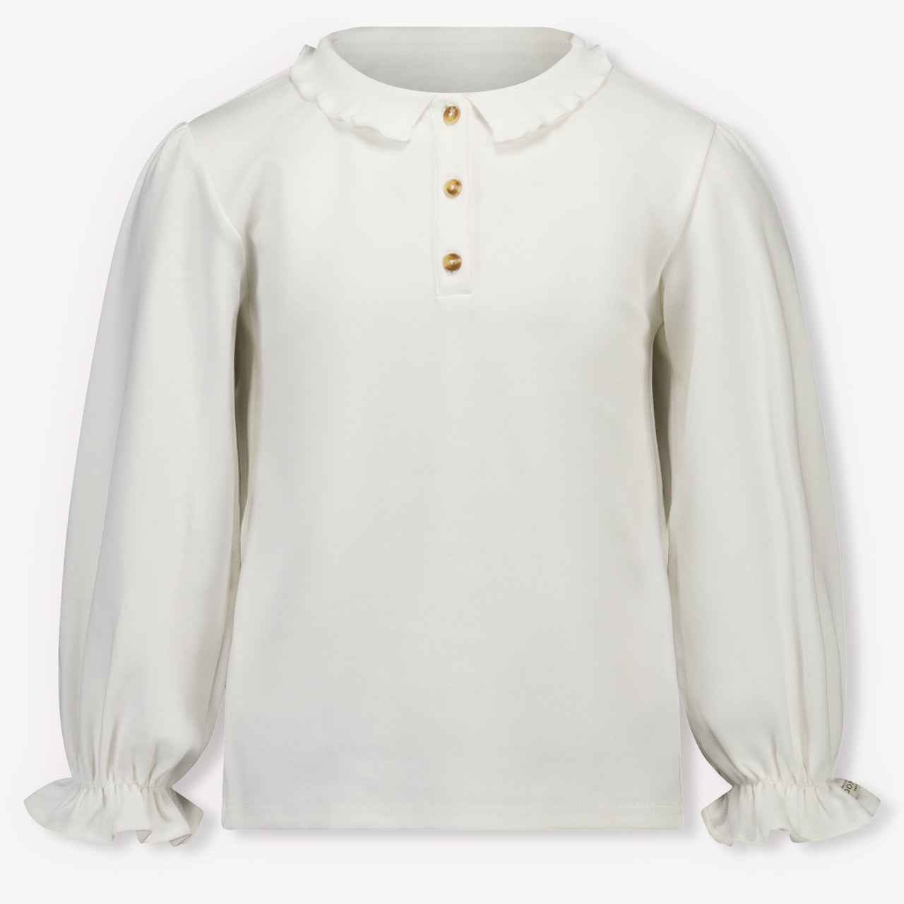 Donsje Amsterdam Kinder Mädchen Pullover rein Grauweiß