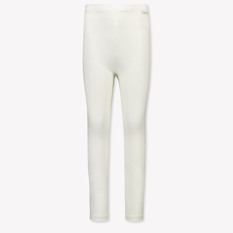 Donsje Amsterdam Enfants Filles Leggings en blanc cassé