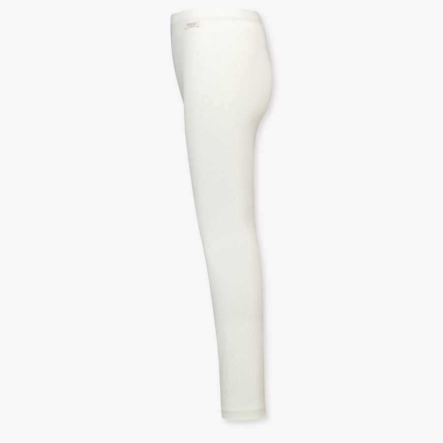 Donsje Amsterdam Enfants Filles Leggings en blanc cassé