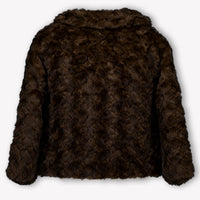 Donsje Amsterdam Kids Girls Jackets In Brown