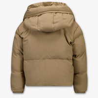 Donsje Amsterdam Kids Boys Winter coat In Taupe