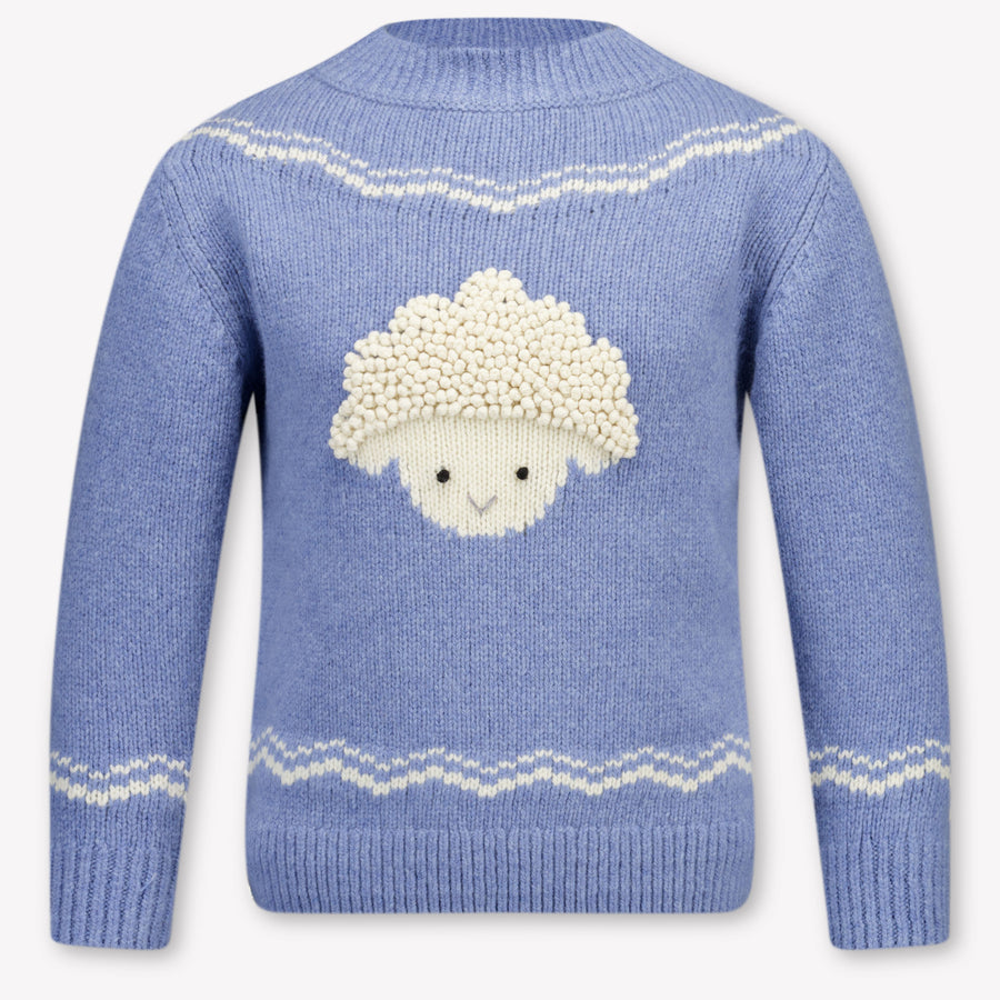 Donsje Amsterdam Kids Boys Sweater In Blue
