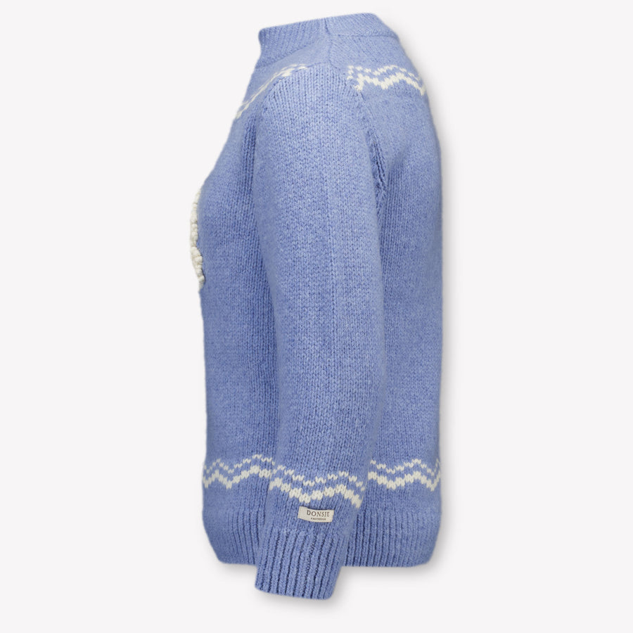 Donsje Amsterdam Kids Boys Sweater In Blue