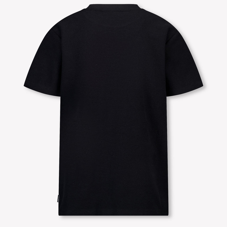 Airforce Milo Kinder Ragazzi Maglietta dentro Nero