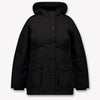 Airforce Mädchen Winterjacke in Schwarz