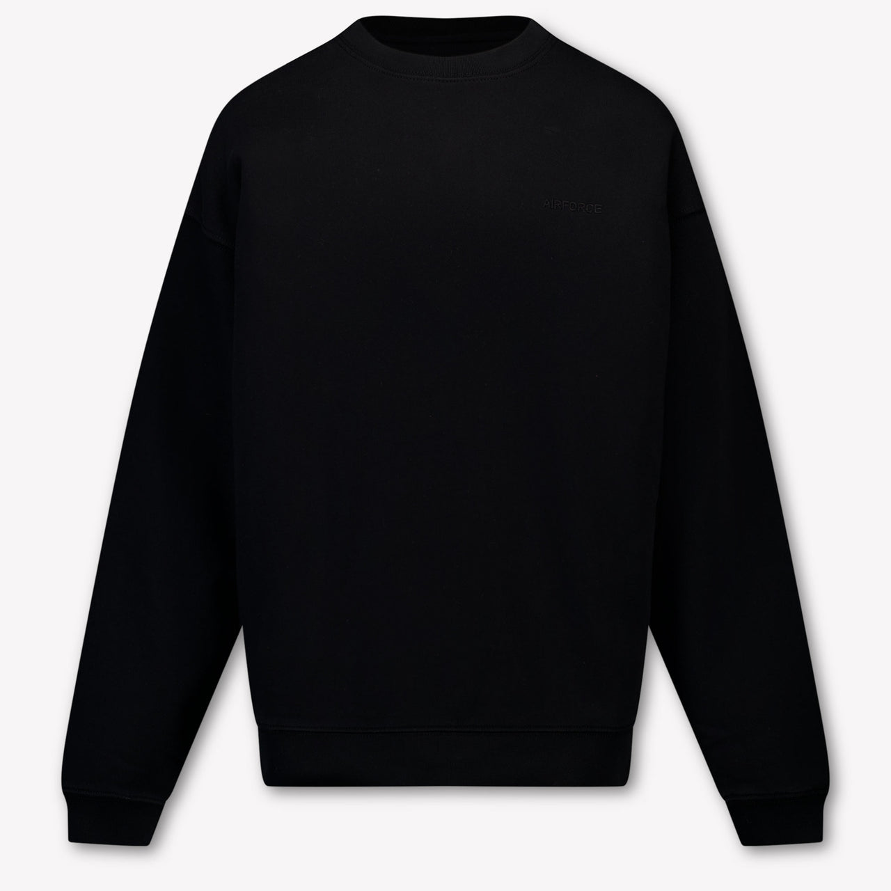 Airforce Kinder Jungen Pullover rein Schwarz
