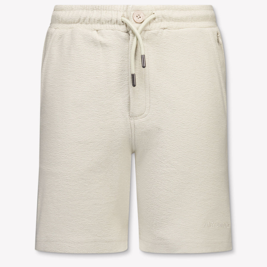 Airforce Kids Boys Shorts In Beige