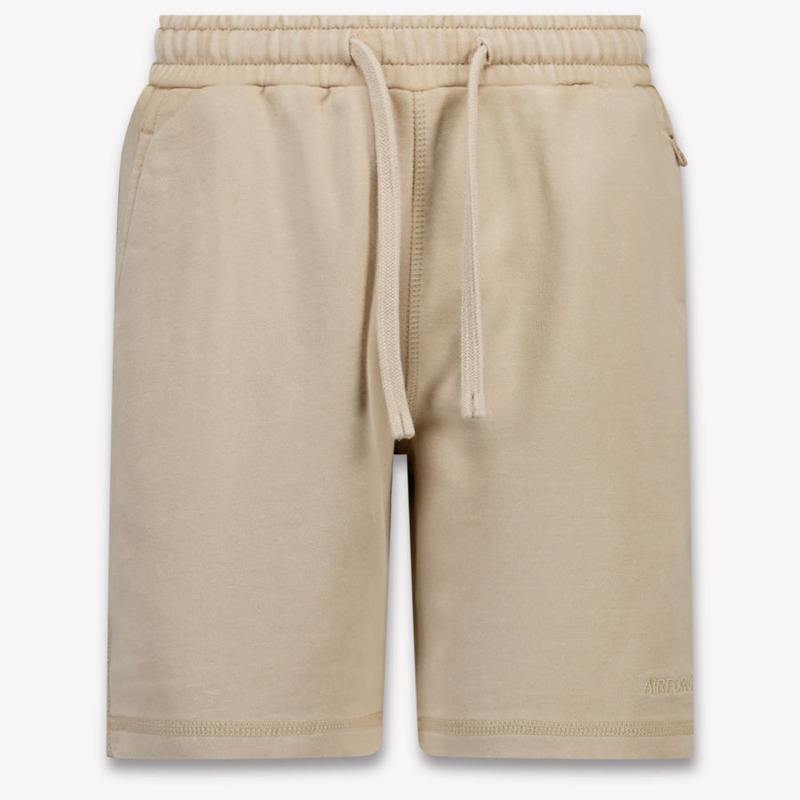 Airforce Kids Boys Shorts In Beige