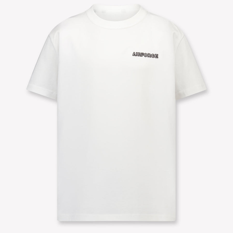 Airforce Bambini Ragazzi Maglietta dentro Bianco
