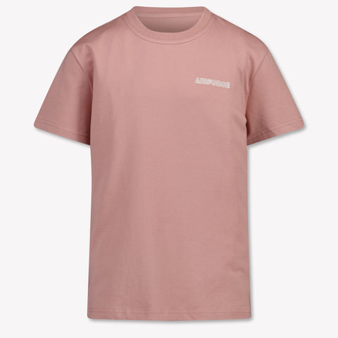 Airforce niños Chicos Camiseta adentro Rosa
