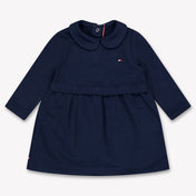 Tommy Hilfiger Bambino Ragazze Vestito Navy