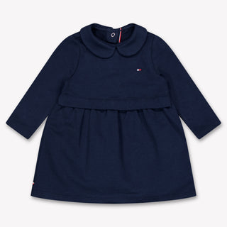 Tommy Hilfiger Bambino Ragazze Vestito Navy