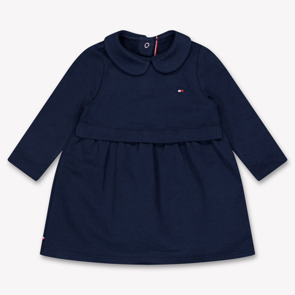 Tommy Hilfiger Bambino Ragazze Vestito Navy