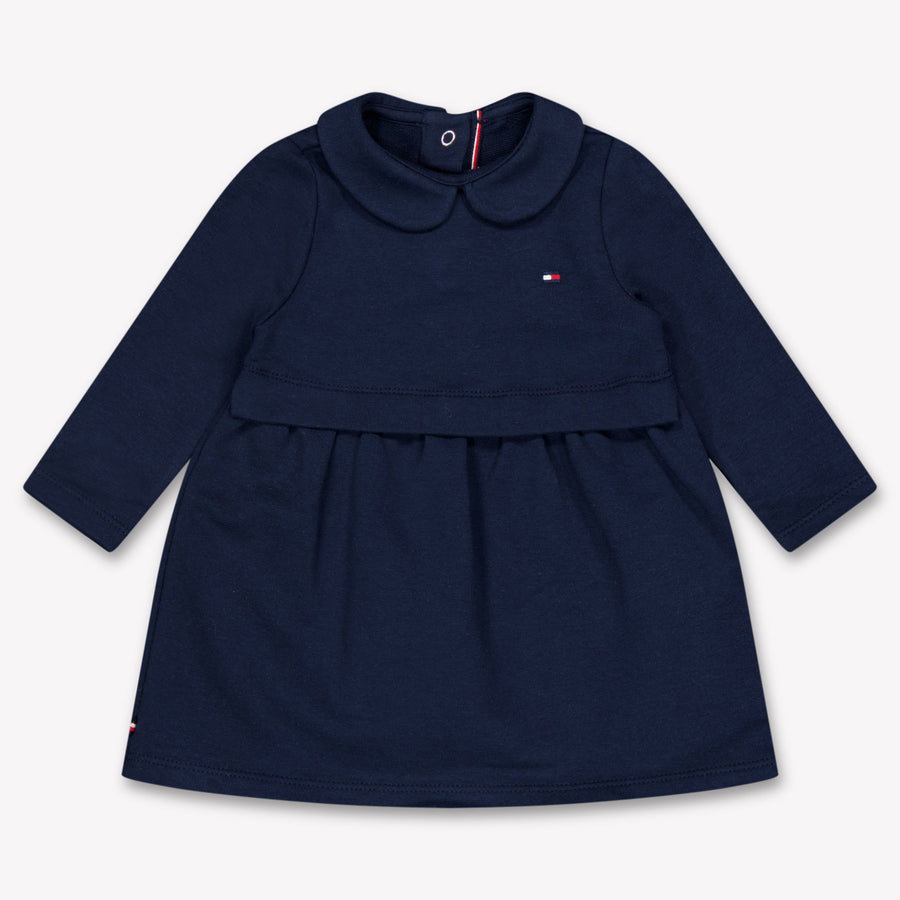 Tommy Hilfiger Bebé Chicas Vestido Navy