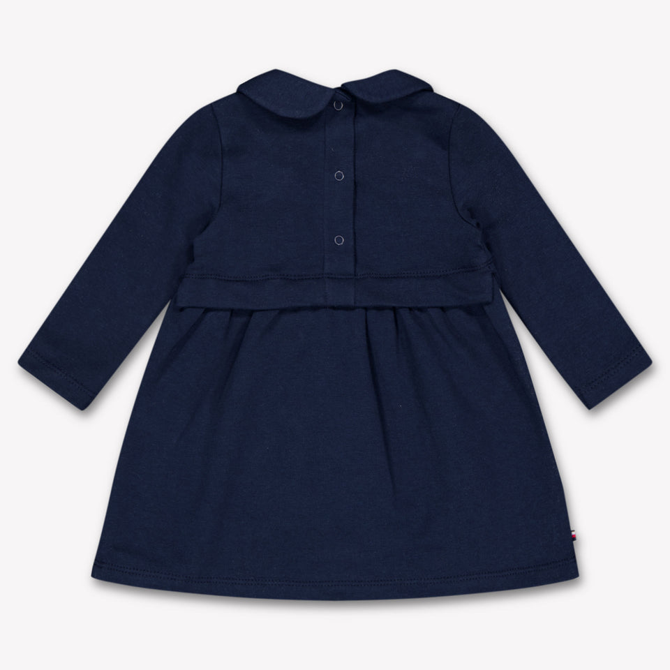 Tommy Hilfiger Bambino Ragazze Vestito Navy