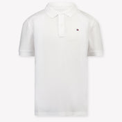 Tommy Hilfiger Enfants Garçons Polo En Blanc