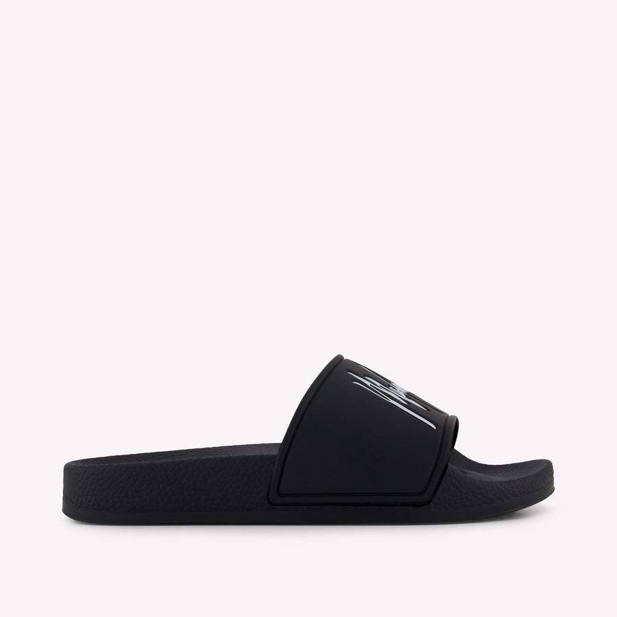 Malelions Ragazzi Pantofole Nero